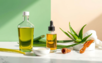 Aloe Vera & Castor Oil for Hair Growth