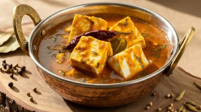 Dhaba Style Achari Paneer