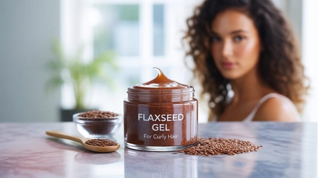 Flaxseed Gel for Curly Hair