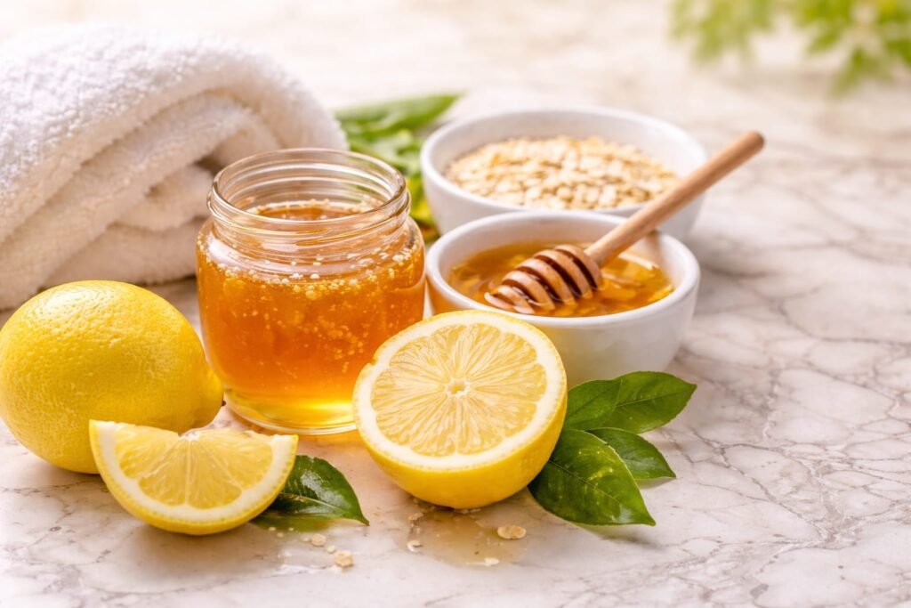Honey & Lemon Brightening Mask