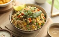 Oats Vegetable Upma for Weight Loss