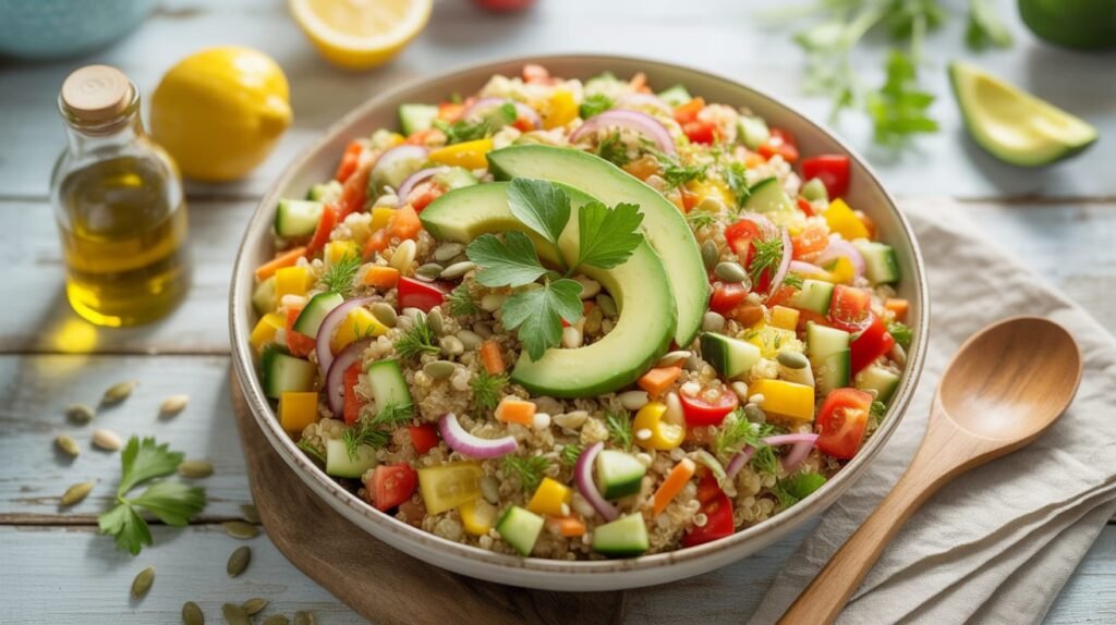 Quinoa Vegetable Salad for Weight Loss