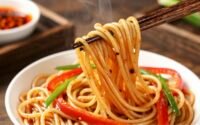 Restaurant Style Spicy Veg Noodles