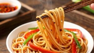 Restaurant Style Spicy Veg Noodles
