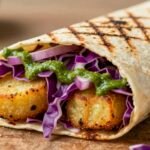 Street Style Aloo Tikki Wrap